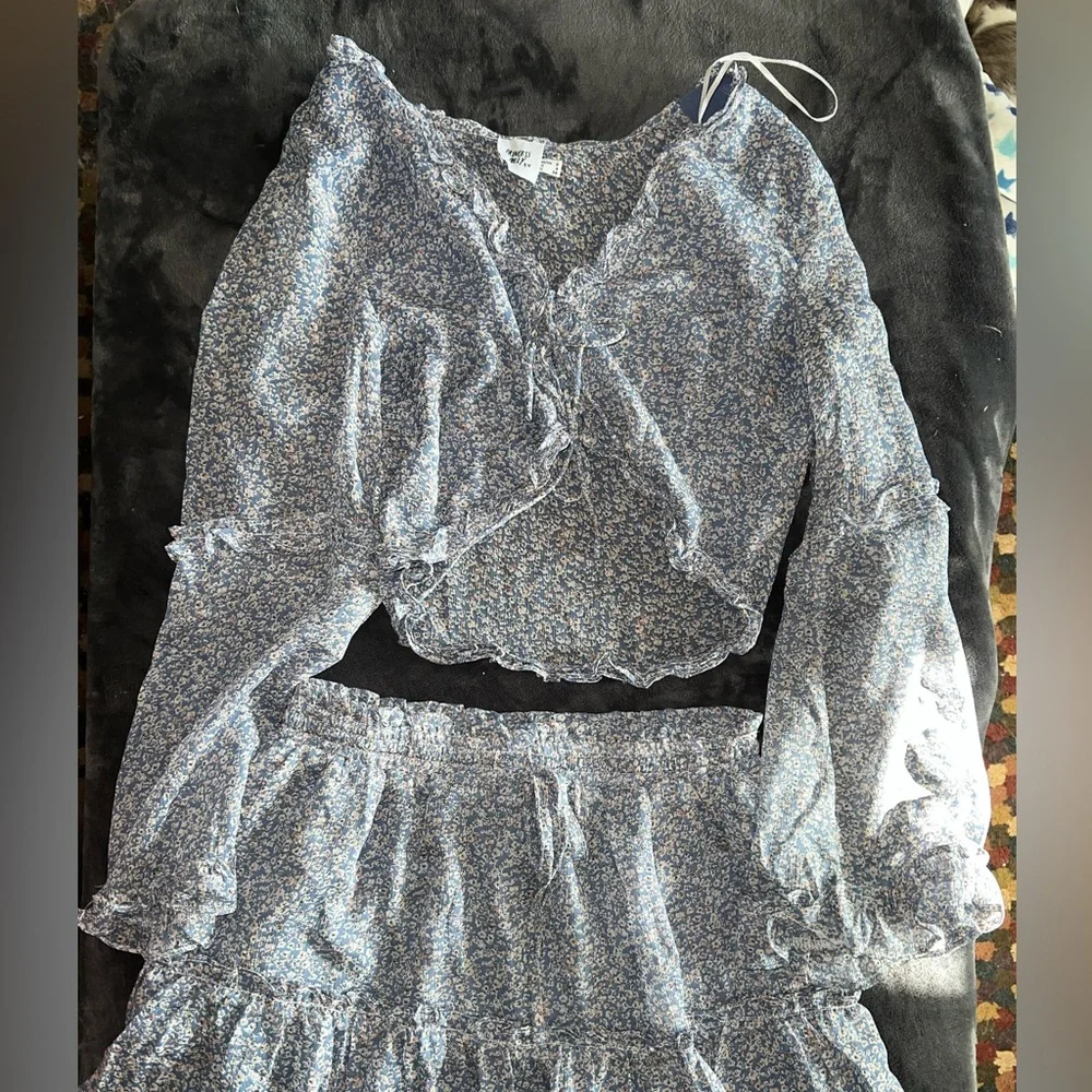 Princess Polly Caylan Set in Blue Size 4 - Picture 7 of 10